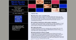 Desktop Screenshot of pennplazadental.com